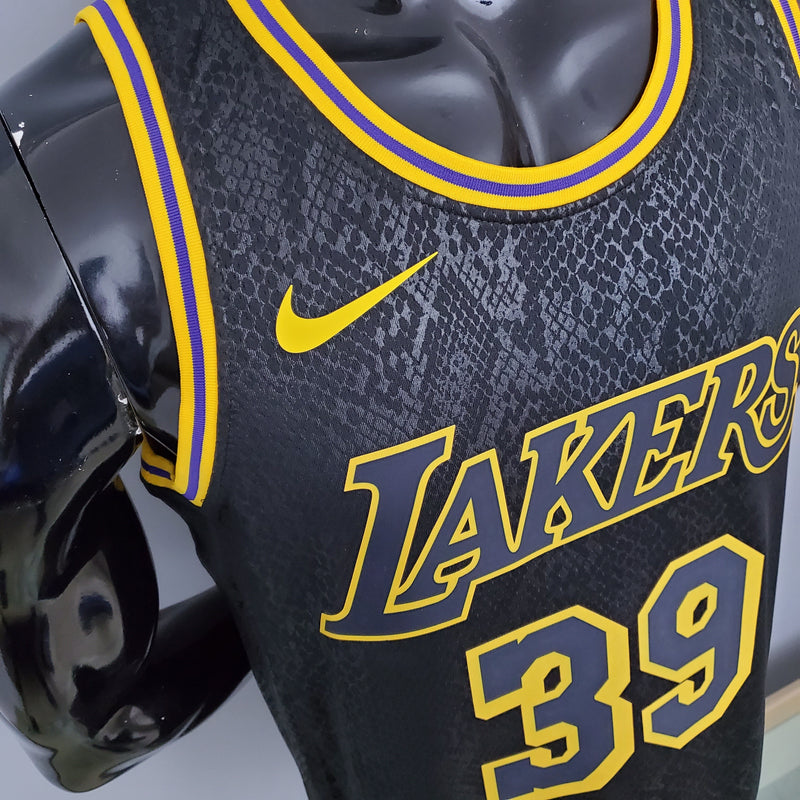 Regata NBA Los Angeles Lakers Black (Escolha seu Jogador)