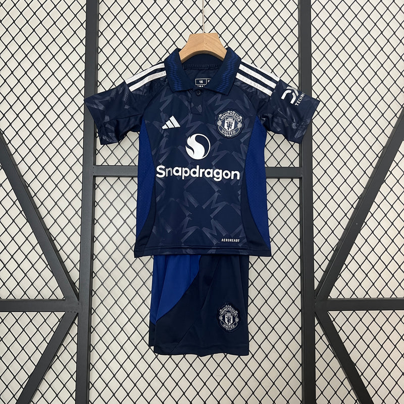 Conjunto Infantil Manchester United 2024/25 - Away