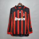 Camisa Longa Retrô Milan 2006/07 Home