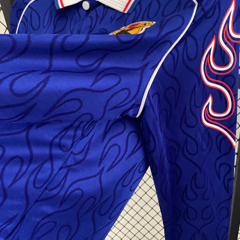 Camisa Retrô Japão 1988 Home Manga Longa