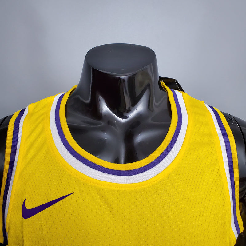 Regata NBA Los Angeles Lakers Yellow (Escolha seu Jogador)