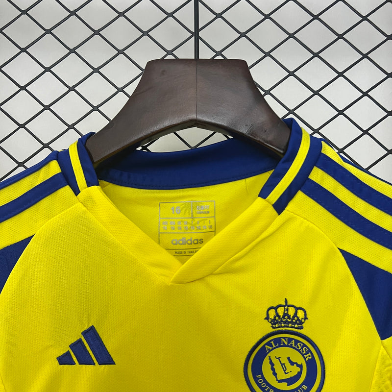 Conjunto Infantil Al Nassr 2024/25 Home