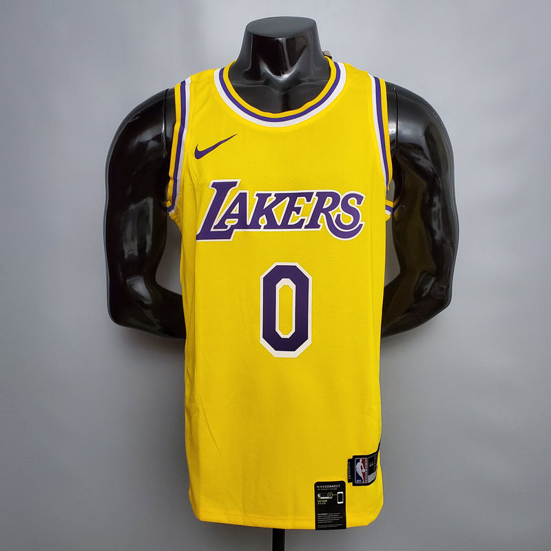 Regata NBA Los Angeles Lakers Yellow (Escolha seu Jogador)