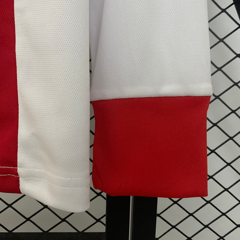 Camisa Ajax 2025/26 Manga Longa Especial Comemorativa