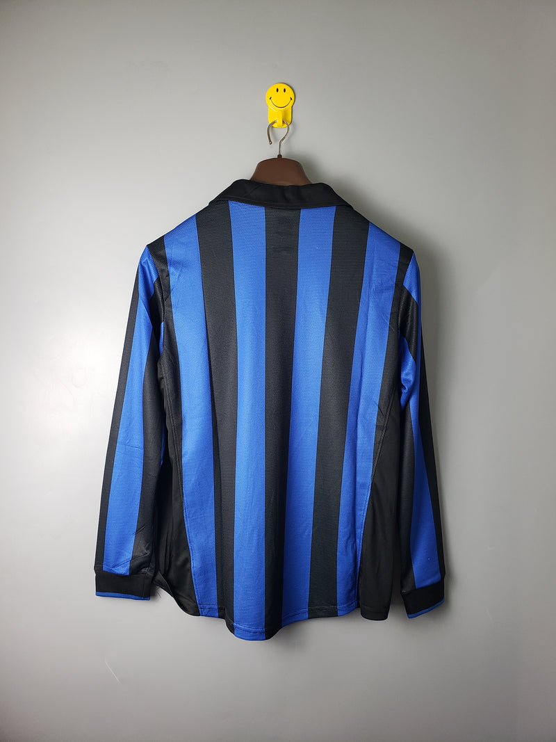 Camisa Retrô Inter de Milão 1998 Home Manga Longa