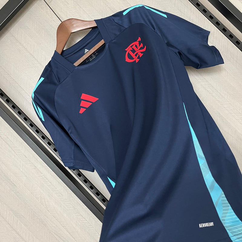 Camisa Flamengo 2025/26 Treino Azul Escura