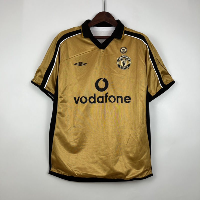 [NOVIDADE] Camisa Retrô Manchester United 2001/02 100th 2024/25