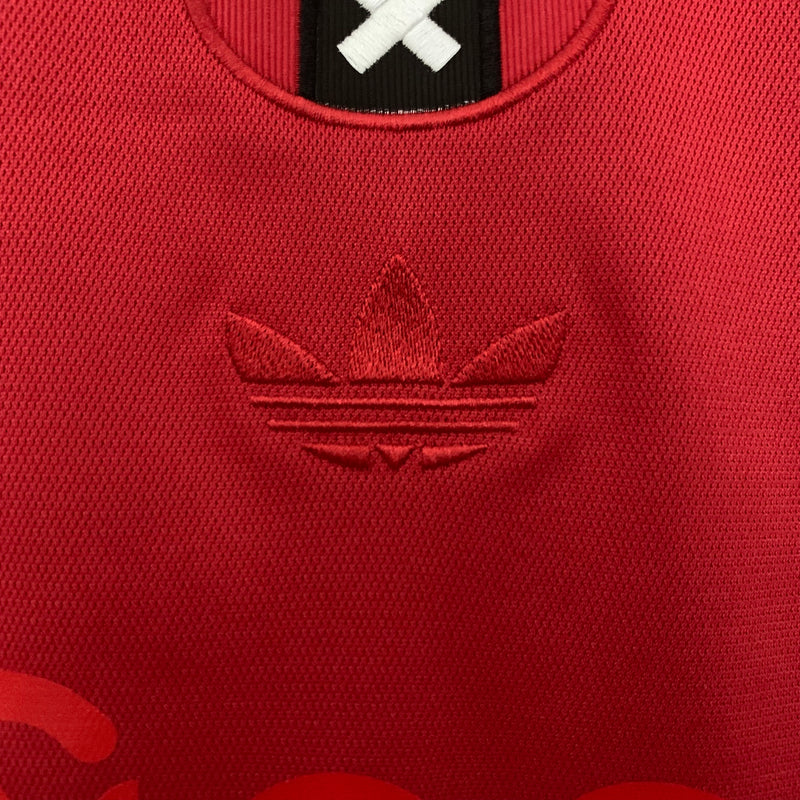 Camisa Ajax 2025/26 Manga Longa Especial Comemorativa