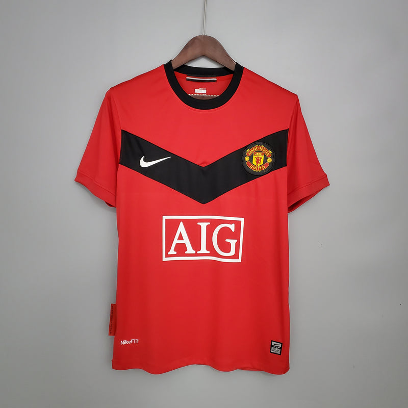 Camisa Retrô Manchester United 2009/10 Home