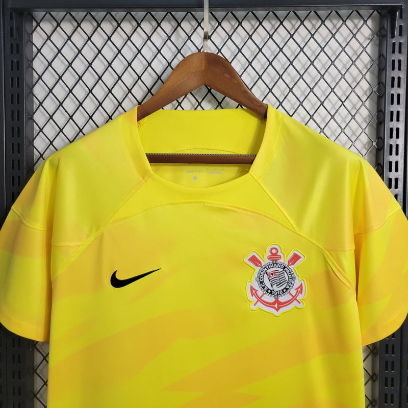 Camisa Corinthians 2023/24 Goleiro Amarela