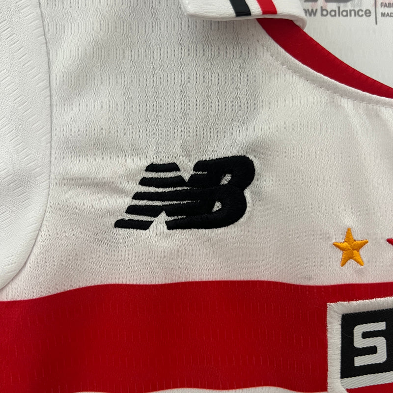 Conjunto Infantil São Paulo 2024/25 Home