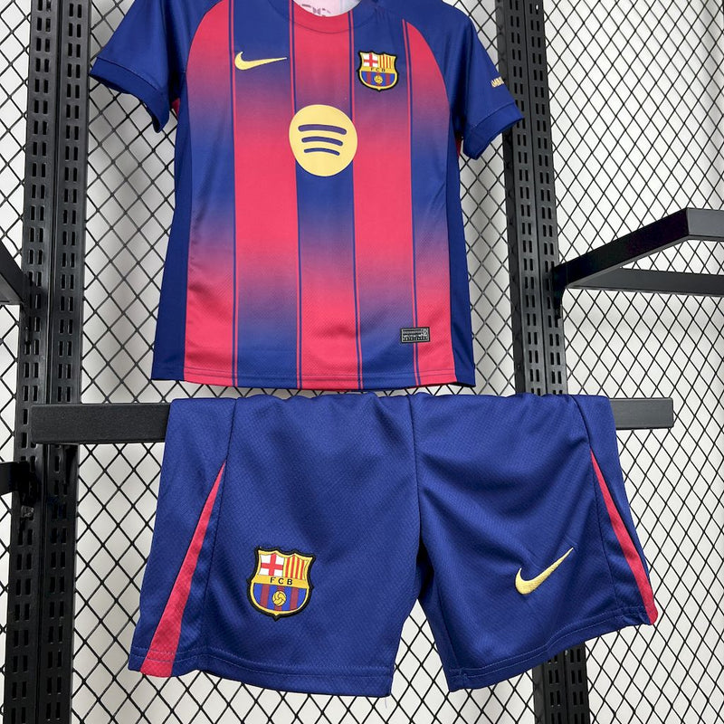 Conjunto Infantil Barcelona 2025/26 Home
