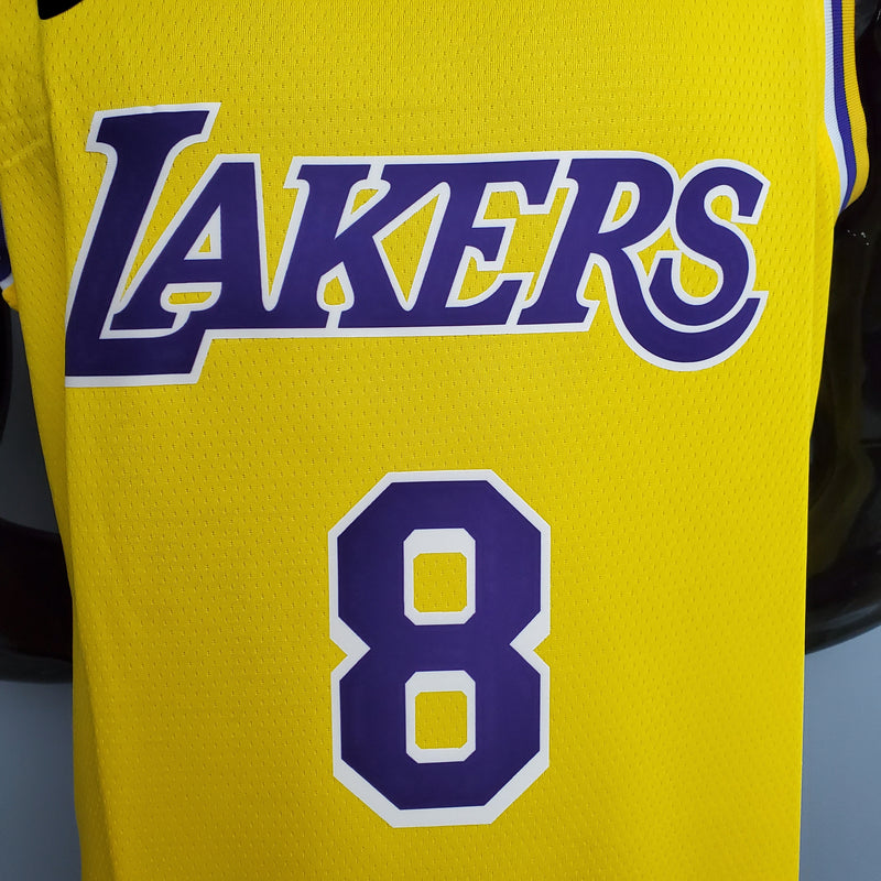 Regata NBA Los Angeles Lakers Yellow (Escolha seu Jogador)