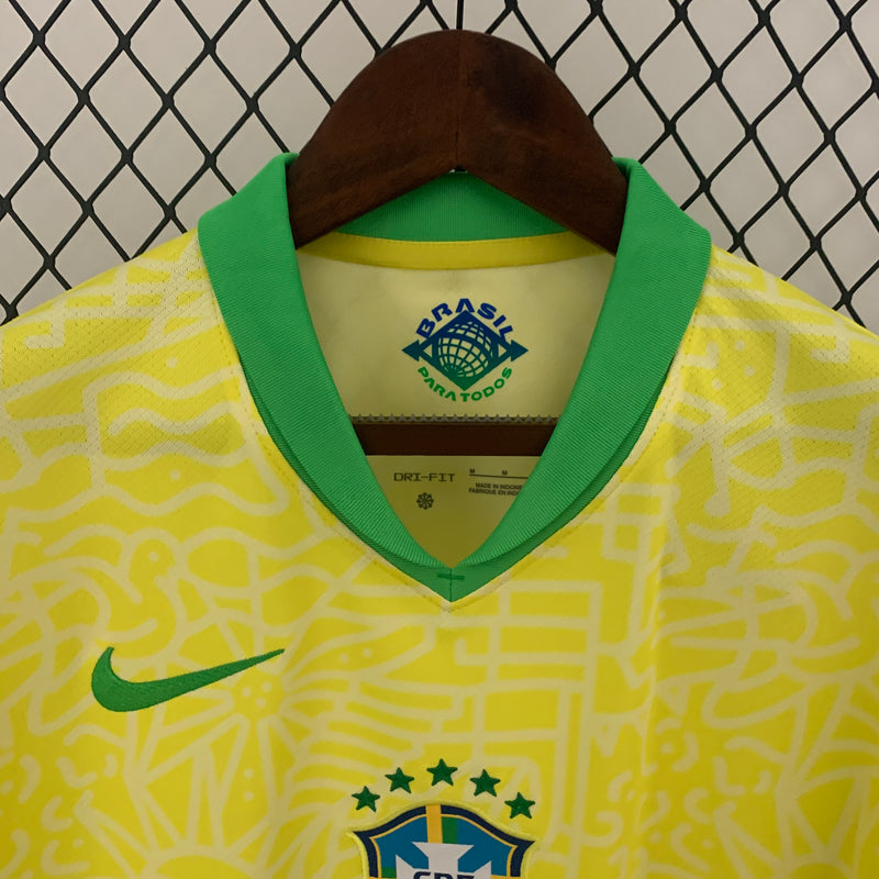 Camisa Seleção Brasil 2024 Home Torcedor PRO