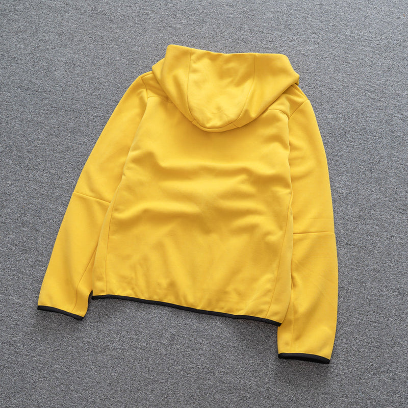 Conjunto Tech Fleece Nike - Amarelo