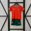 Conjunto Infantil Seleção Portugal 2025 Home