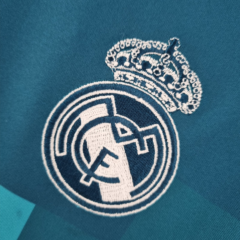 Camisa Retrô Real Madrid 2017/18 Terceira