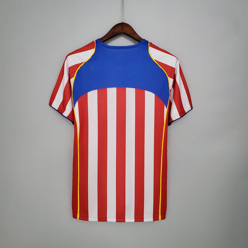 Camisa Retrô Atlético de Madrid 2004/05 Home