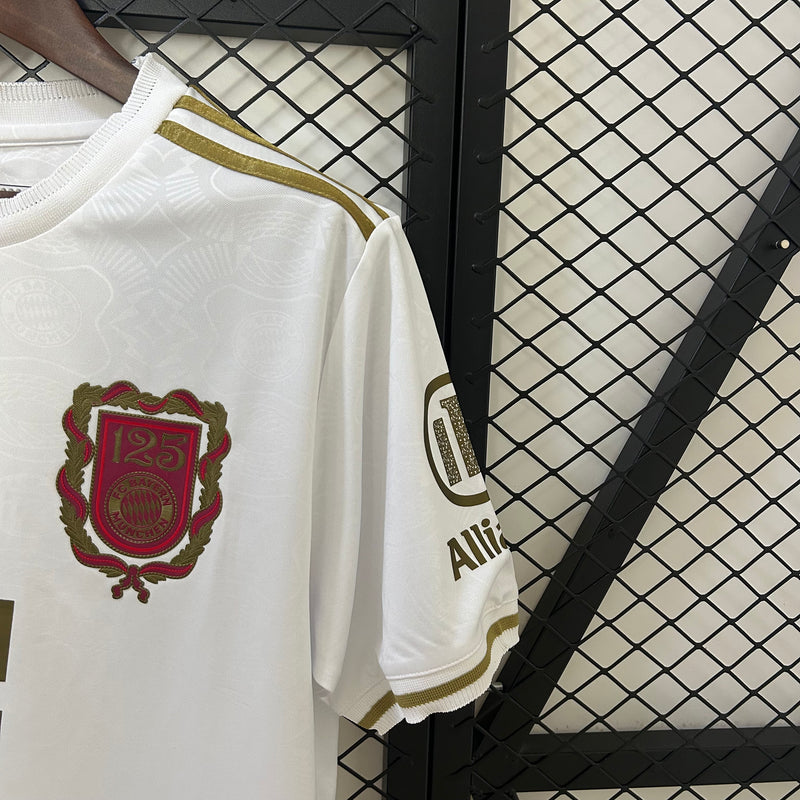 Camisa Bayern de Munique 2025/26 125 Anos Branca