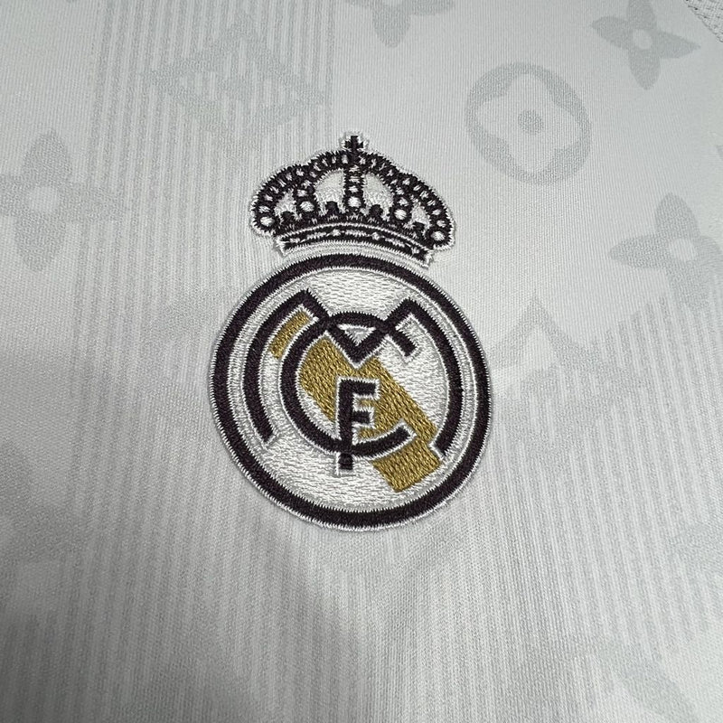 Camisa Real Madrid 2024/25 x LV White