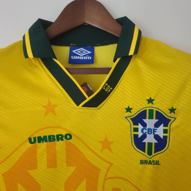 Camisa Retrô Seleção Brasil 1993/94 Home