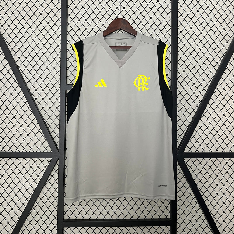 Camisa Regata Flamengo 2024/25 Treino Cinza