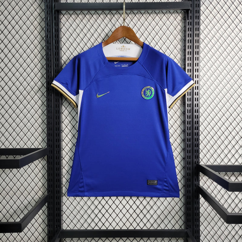 Camisa Feminina Chelsea 2023/24 Home