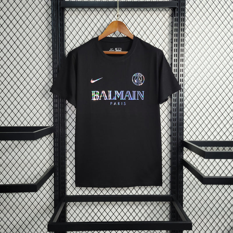 Camisa Paris Saint Germain 2023/24 - PSG x Balmain