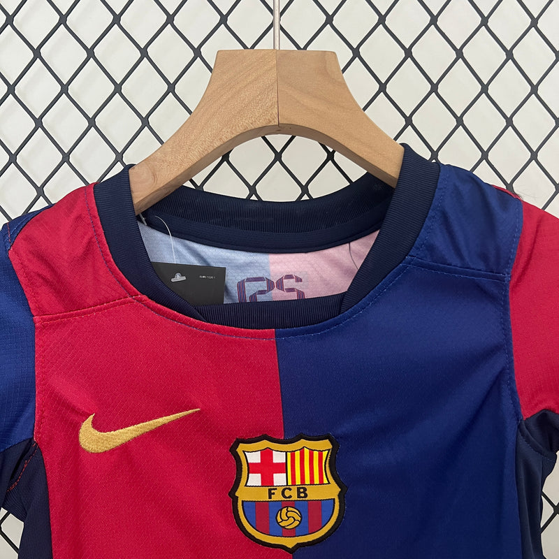 Conjunto Infantil Barcelona 2024/25 - Home