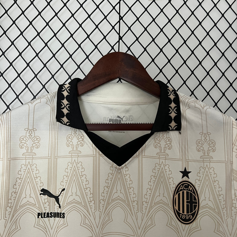 Camisa AC Milan 2024/25 Bege