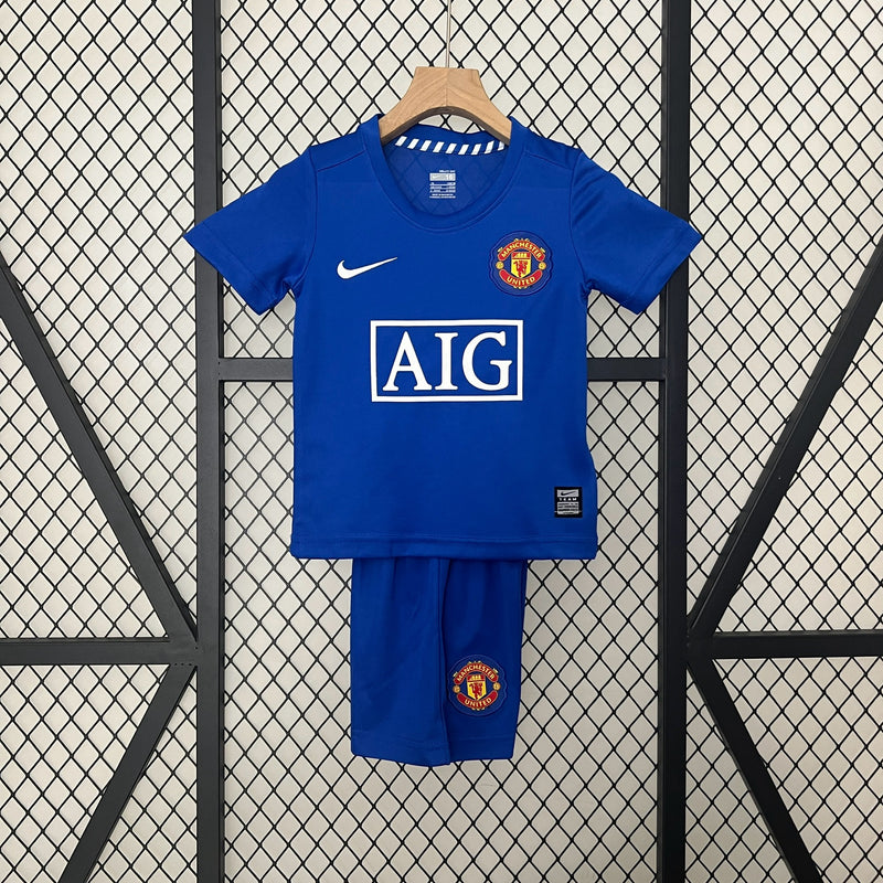 Conjunto Infantil Manchester United 2008/09 Third