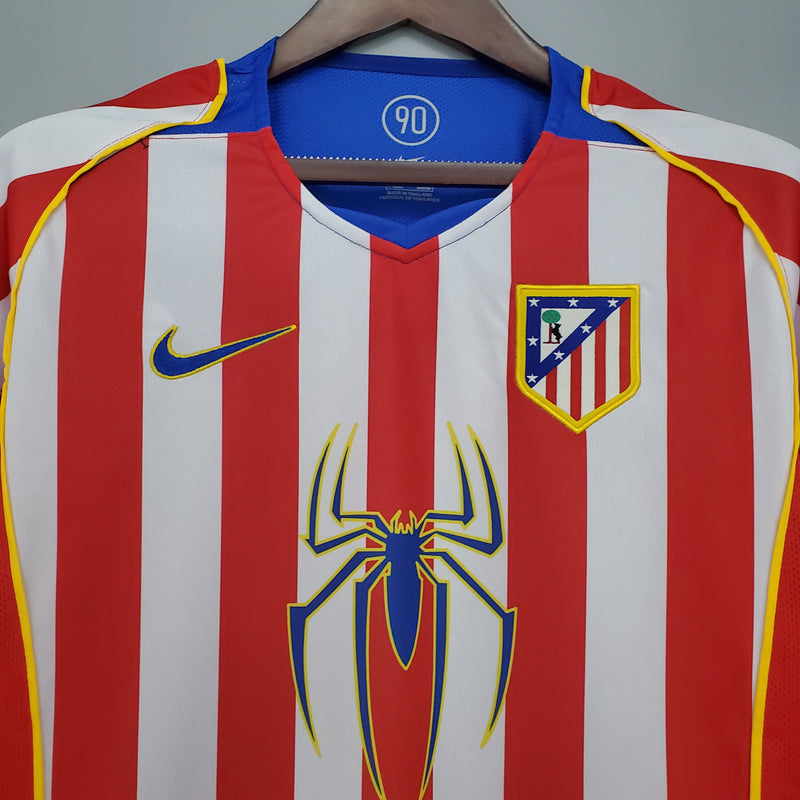 Camisa Retrô Atlético de Madrid 2004/05 Home