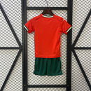 Conjunto Infantil Seleção Portugal 2025 Home