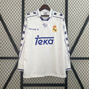 Camisa Retrô Real Madrid 1994/96 Home Manga Longa