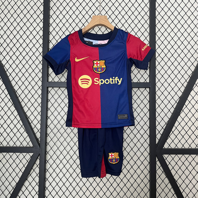 Conjunto Infantil Barcelona 2024/25 - Home