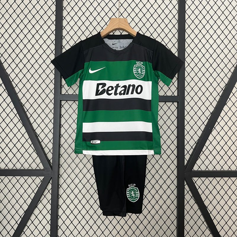 Conjunto Infantil Sporting 2024/25 - Home