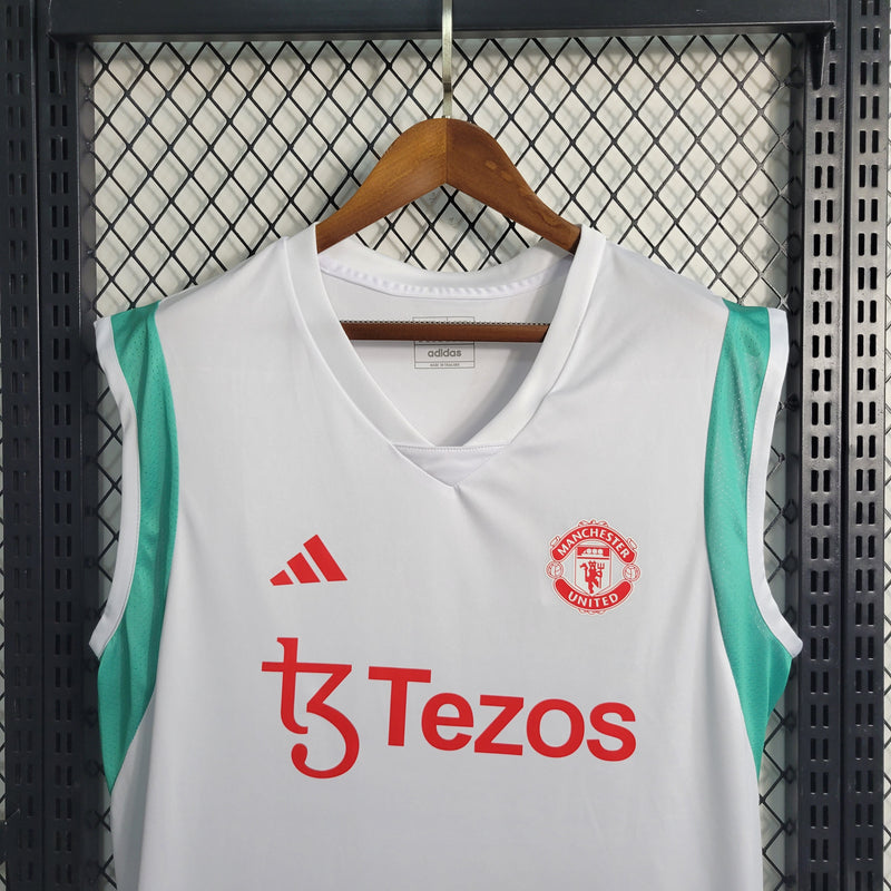 Camisa Regata Manchester United 2023/24 Treino