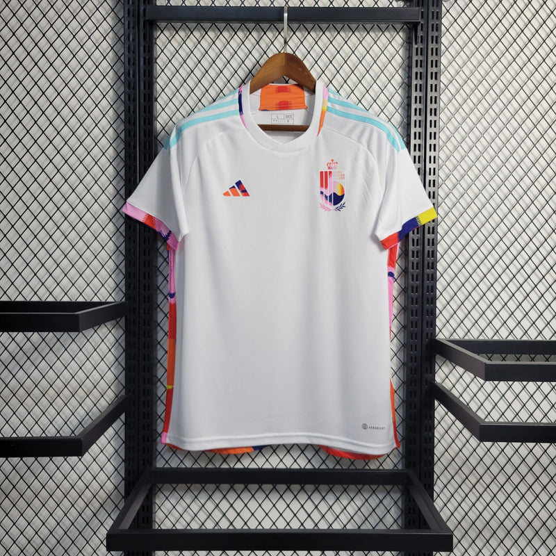 Camisa Seleção Bélgica 2022/23 Away Branca