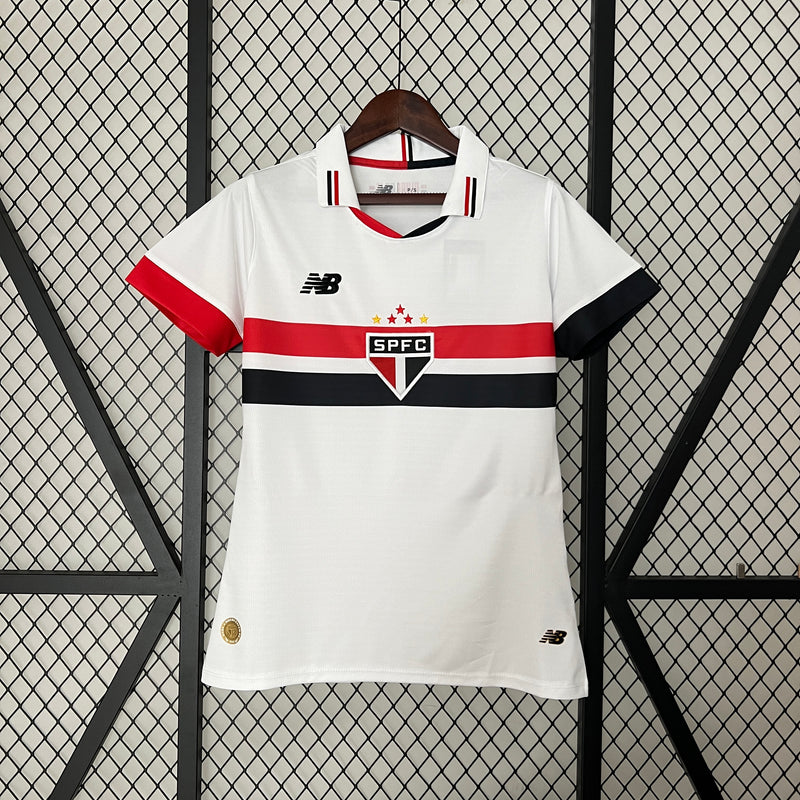 Camisa Feminina São Paulo 2024/25 Home