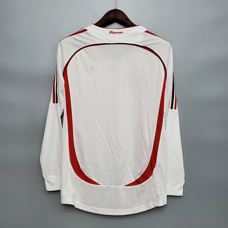 Camisa Longa Retrô Milan 2006/07 Away