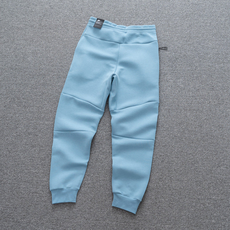 Conjunto Tech Fleece Nike - Azul/Branco