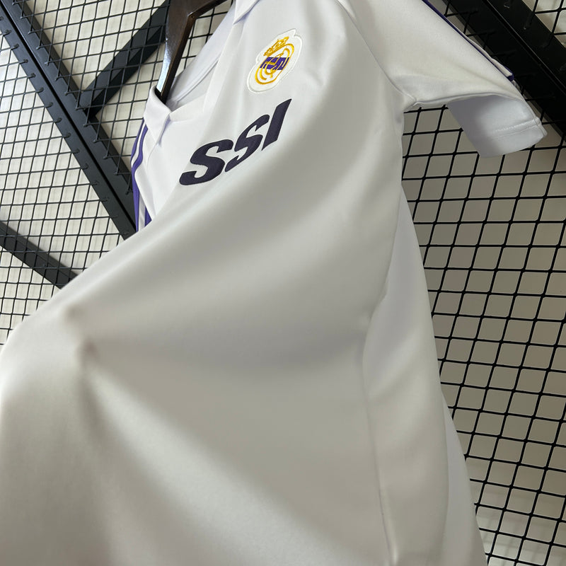Camisa Retrô Real Madrid 1984/85 Home