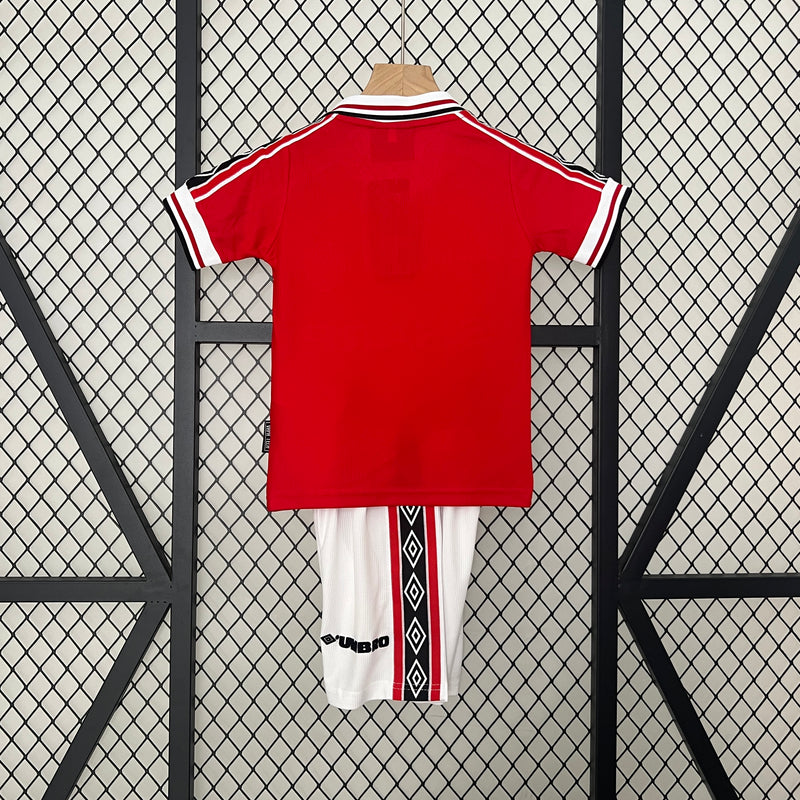 Conjunto Infantil Manchester United 1998/99 Home