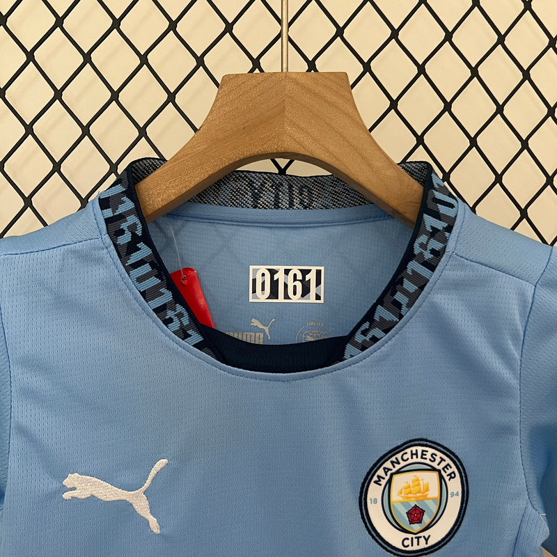 Conjunto Infantil Manchester City 2024/25 Home