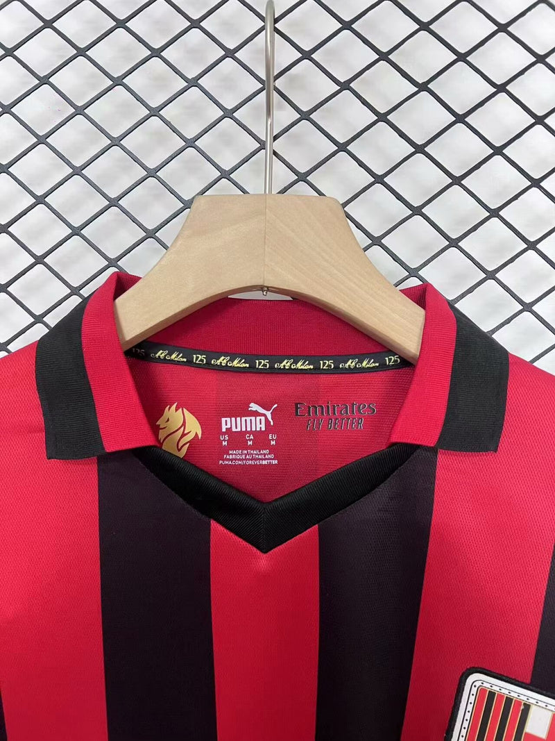 Camisa Milan Comemorativa 125th 2024/25