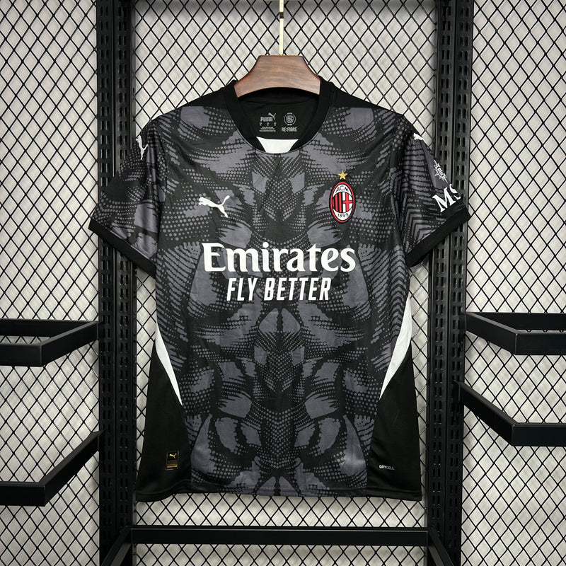 Camisa AC Milan 2024/25 Goleiro Black