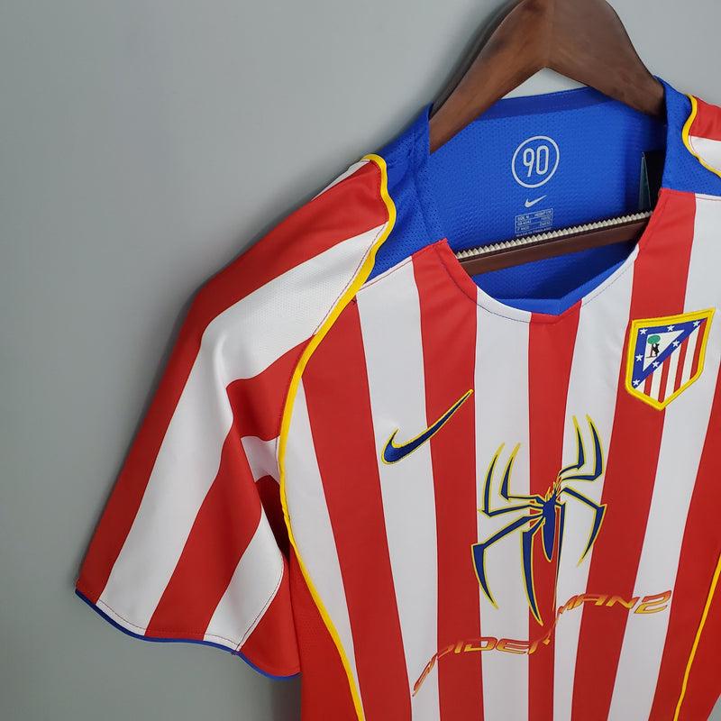 Camisa Retrô Atlético de Madrid 2004/05 Home