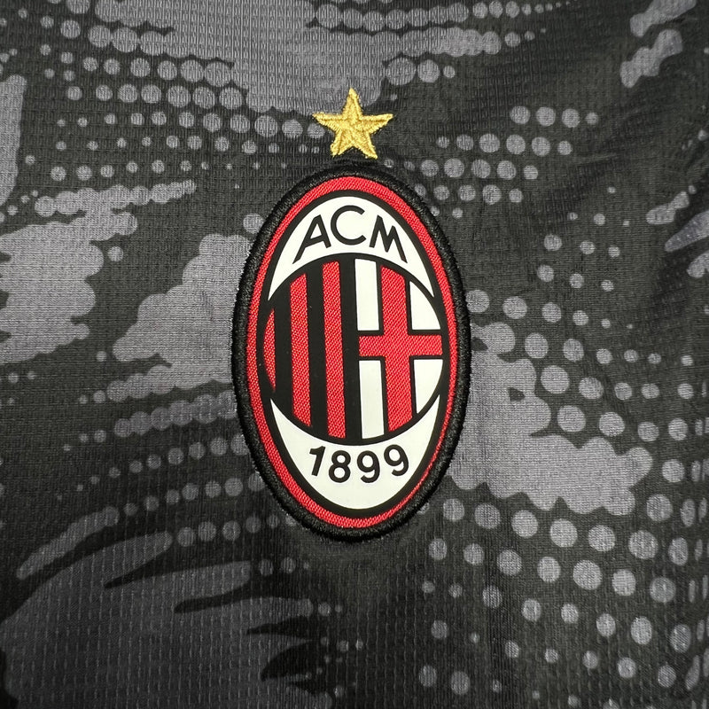 Camisa AC Milan 2024/25 Goleiro Black