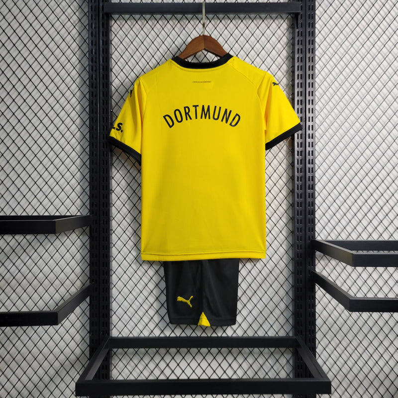 Conjunto Infantil Borussia Dortmund 2023/24 - Home