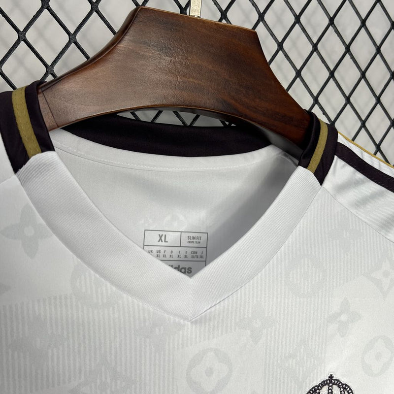 Camisa Real Madrid 2024/25 x LV White